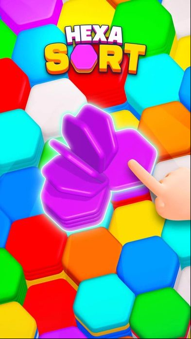 Hexa Sort game screenshot