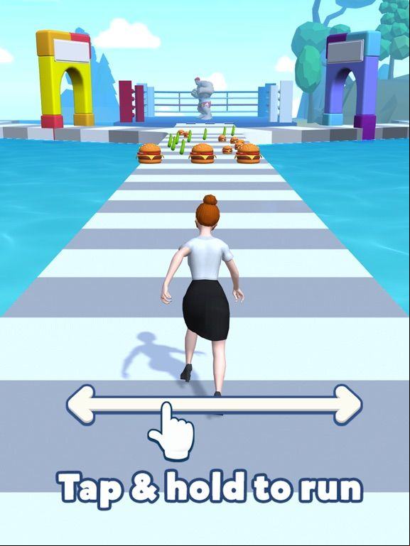 Monster Run 3D! game screenshot