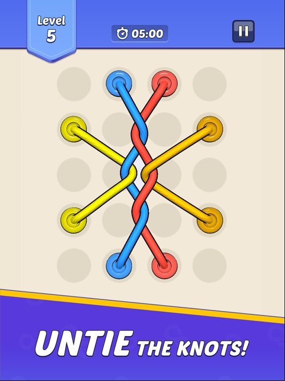 Tangled Rope: Solve Puzzles! game screenshot