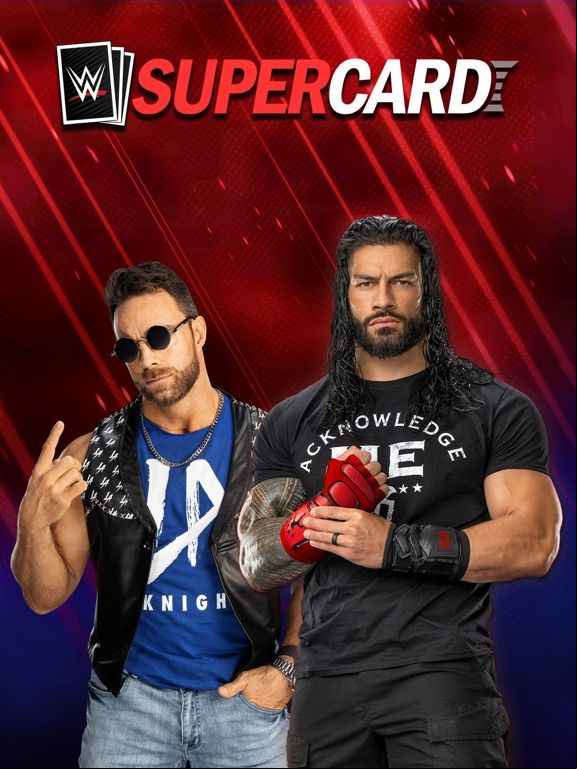 WWE SuperCard game screenshot